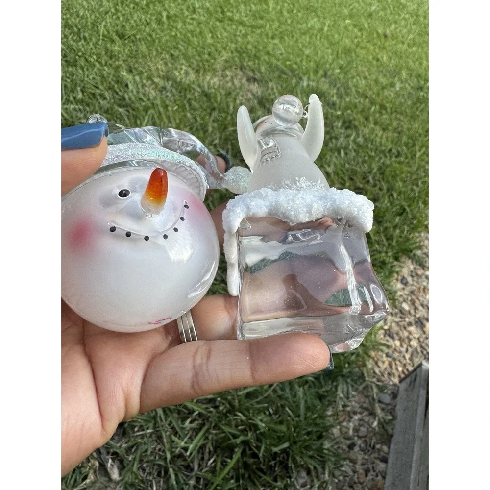 N/A snowman ornaments